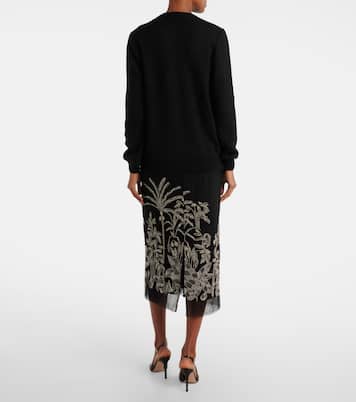 Noemie embellished sweater | Costarellos