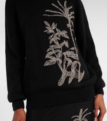 Noemie embellished sweater | Costarellos