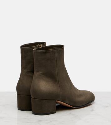 Joelle 45 suede ankle boots | Gianvito Rossi