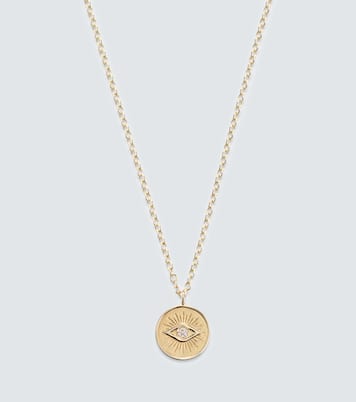 Collana in oro 14kt con diamanti | Sydney Evan