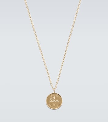 Collana in oro 14kt con diamanti | Sydney Evan