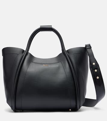 Marin Small leather tote bag | Max Mara