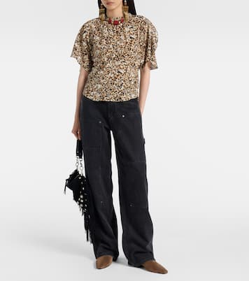 Ankle Boots Bettina 25 aus Veloursleder | Paris Texas