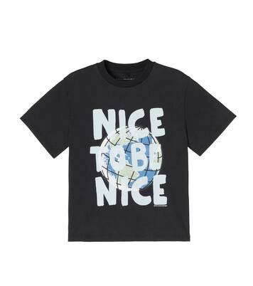 Printed cotton jersey T-shirt | Stella McCartney Kids