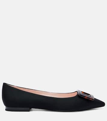 Gommettine grosgrain ballet flats | Roger Vivier