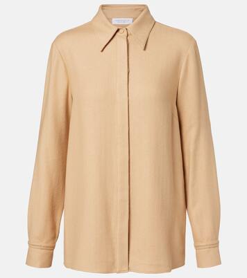 Cruz cashmere and silk shirt | Gabriela Hearst