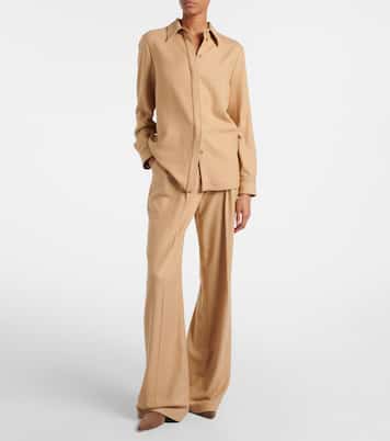 Cruz cashmere and silk shirt | Gabriela Hearst