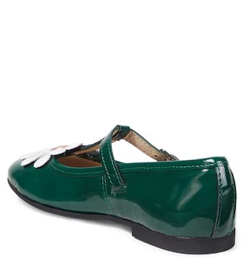 Dory leather ballet flats | Pom d'Api