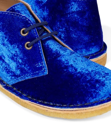 Velvet lace-up boots | PèPè