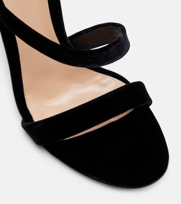Opera 105 velvet sandals | Gianvito Rossi