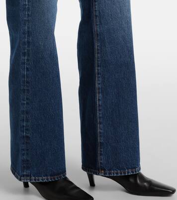 x Amelia Grey – Jean droit The Grey à taille basse | Frame