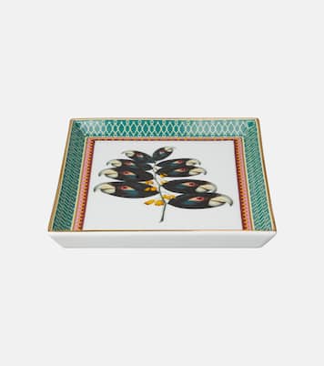 Parrotstem porcelain decorative tray | La DoubleJ