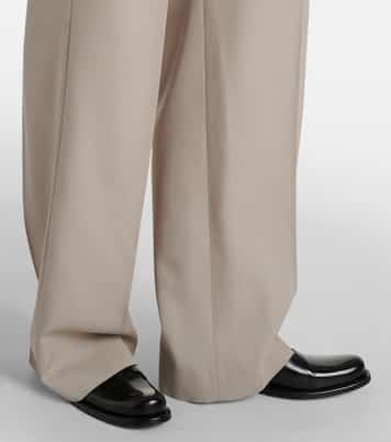 Virgil wool gabardine straight pants | The Row