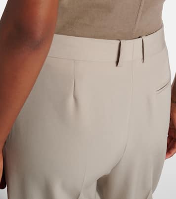 Virgil wool gabardine straight pants | The Row