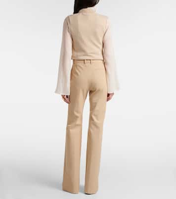 Pantalon flare Tafira en gabardine | Joseph