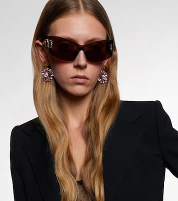 Embellished rectangular sunglasses | Dolce&Gabbana