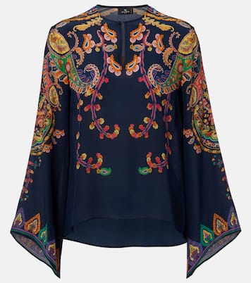 Bedruckte Bluse aus Seide | Etro