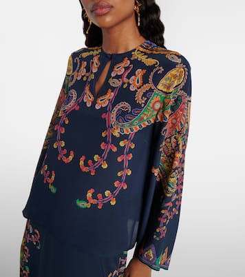 Bedruckte Bluse aus Seide | Etro