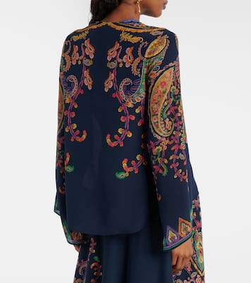 Bedruckte Bluse aus Seide | Etro