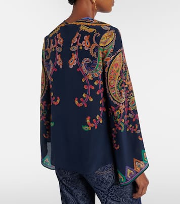 Bedruckte Bluse aus Seide | Etro