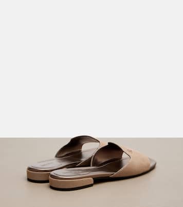 Pantoletten Dina aus Leder | Jimmy Choo