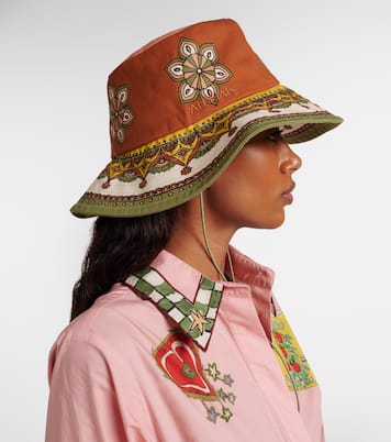 Printed cotton fedora | Alémais