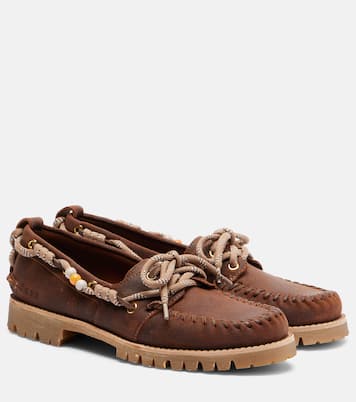 Segelschuhe Cruise aus Veloursleder | Golden Goose