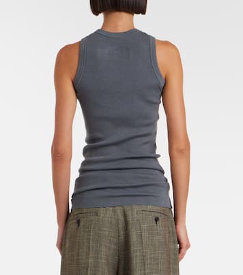 Ribbed-knit wool tank top | Phoebe Philo