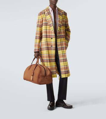 Suede duffel bag | Prada