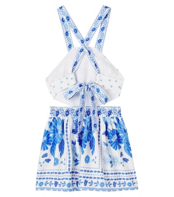 Abito floreale con cut-out | Fábula