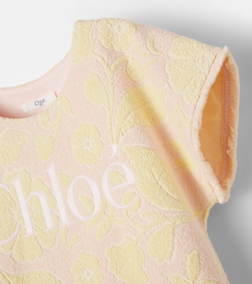 Kleid aus Frottee  | Chloé Kids