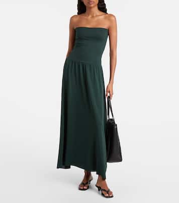 Oda jersey crêpe maxi dress | Eres