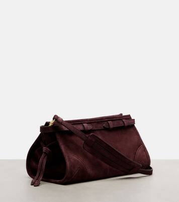 Prada Bonnie Small suede shoulder bag | Prada
