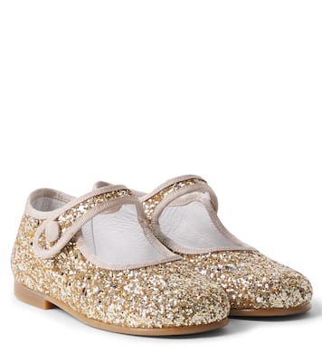 Glitter Mary Jane flats | Pepa London