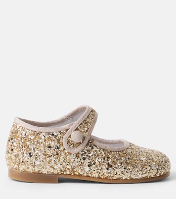 Glitter Mary Jane flats | Pepa London