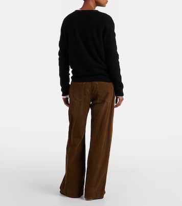 Weite Hose Eglitta aus Baumwoll-Cord | The Row