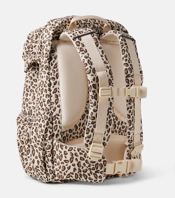 Clover leopard-print sequined backpack | Konges Sløjd
