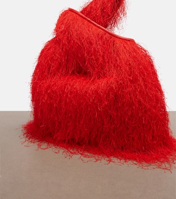 Marche Medium fringed top-handle bag | Dries Van Noten