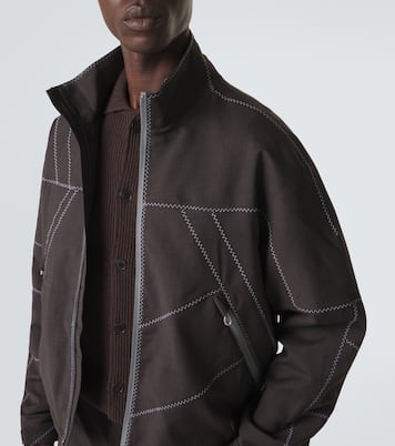 Fosco virgin wool jacket | Kiko Kostadinov
