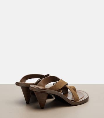 Suede sandals | Phoebe Philo