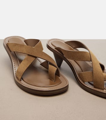 Suede sandals | Phoebe Philo
