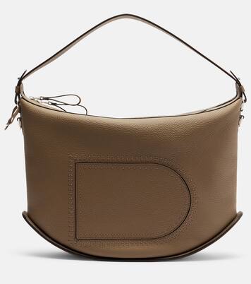Schultertasche Pin Mini aus Leder | Delvaux