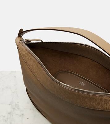 Schultertasche Pin Mini aus Leder | Delvaux