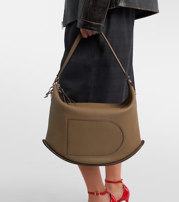 Schultertasche Pin Mini aus Leder | Delvaux