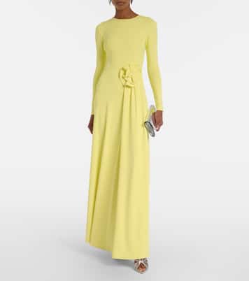 Floral-appliqué gown | Roland Mouret