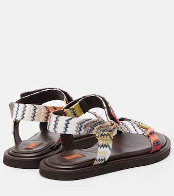 Minnie Zigzag sandals | Missoni