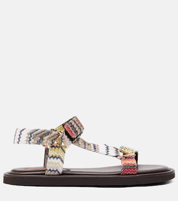 Minnie Zigzag sandals | Missoni