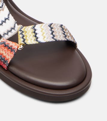 Minnie Zigzag sandals | Missoni