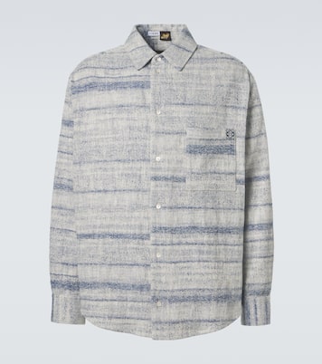 Paula's Ibiza Hemd aus Denim-Jacquard | Loewe