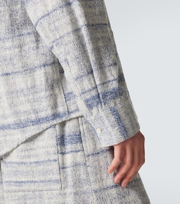 Paula's Ibiza Hemd aus Denim-Jacquard | Loewe
